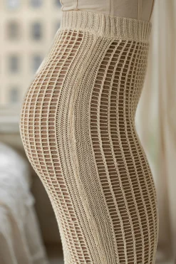 Cream Summer Bliss Crochet Set*JLUXLABEL Sale