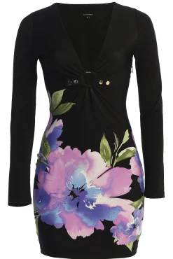 Floral Print Exotic Flower Dress*JLUXLABEL Fashion