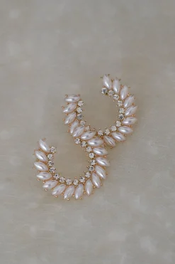 Gold All Of Me Pearl Earrings*JLUXLABEL Fashion