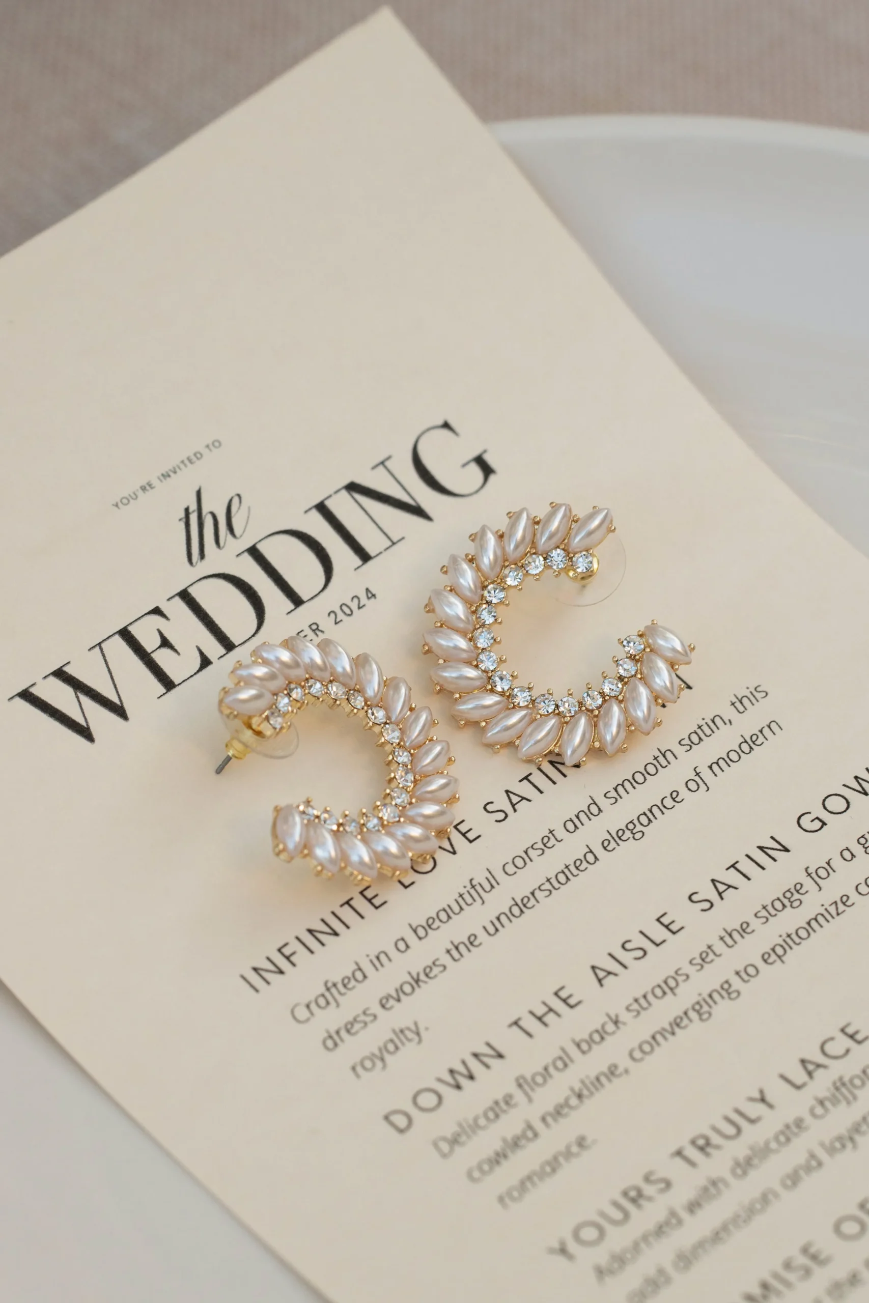 Gold All Of Me Pearl Earrings*JLUXLABEL Fashion