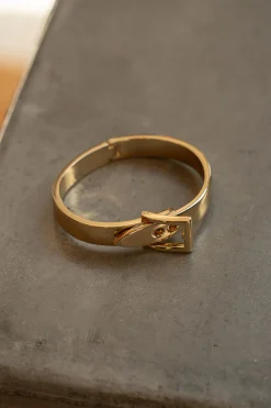 Gold Belt Buckle Bracelet*JLUXLABEL Clearance