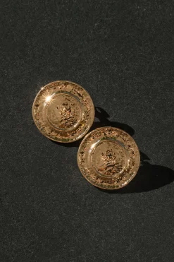 Gold Farida Earrings*JLUXLABEL New