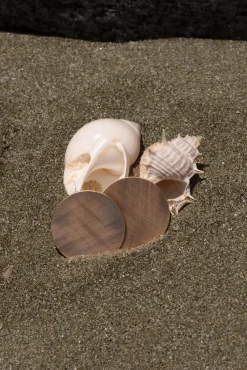 Gold Island Circular Earrings*JLUXLABEL Clearance