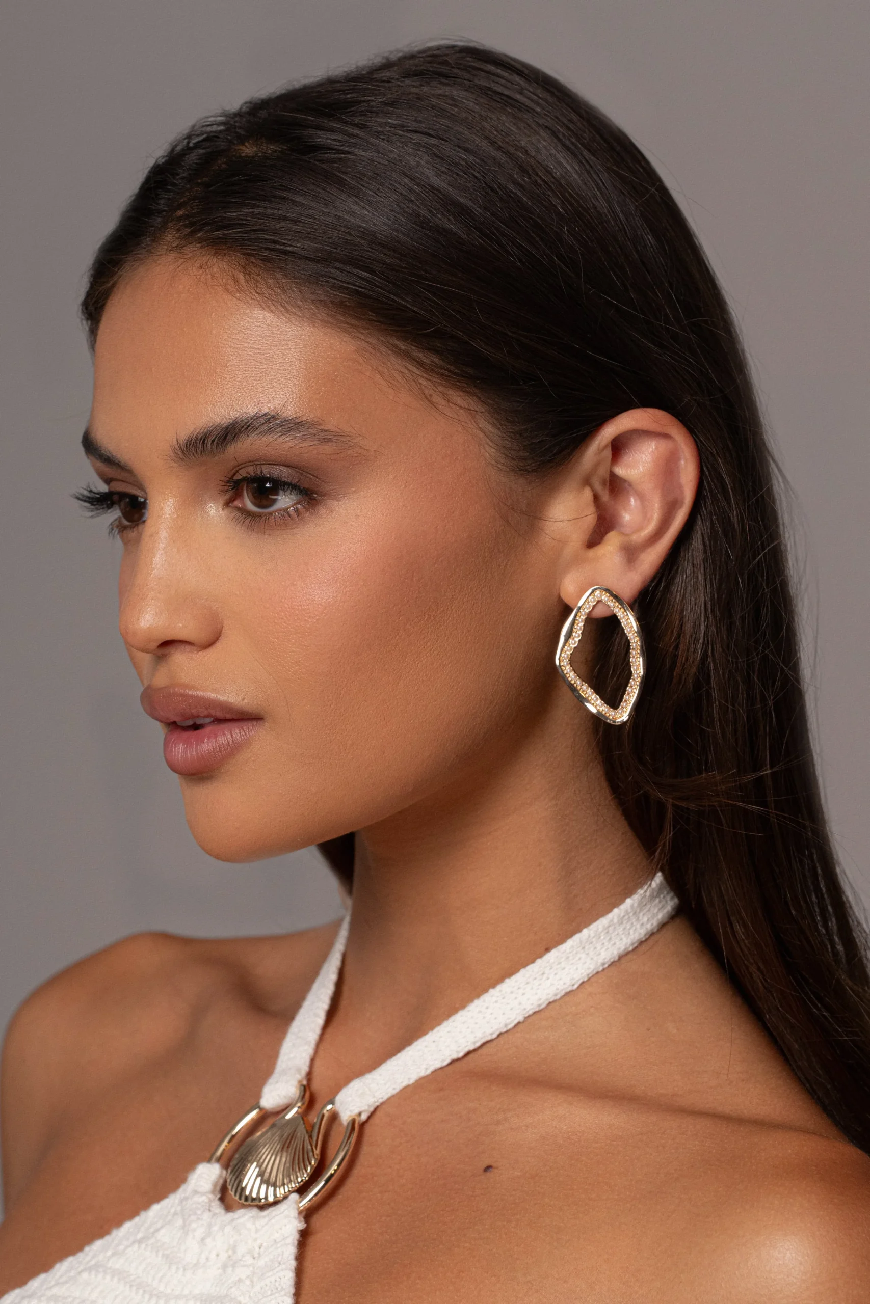 Gold Jenna Earrings*JLUXLABEL Fashion