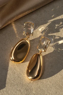 Gold Kamila Dangle Earrings*JLUXLABEL Discount