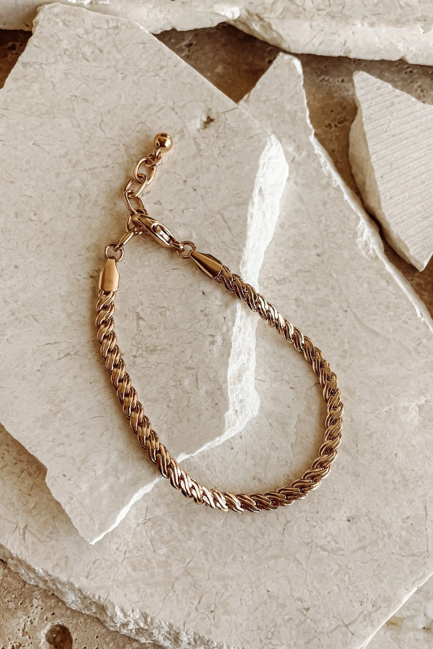 Gold Lorenza Bracelet*JLUXLABEL Online