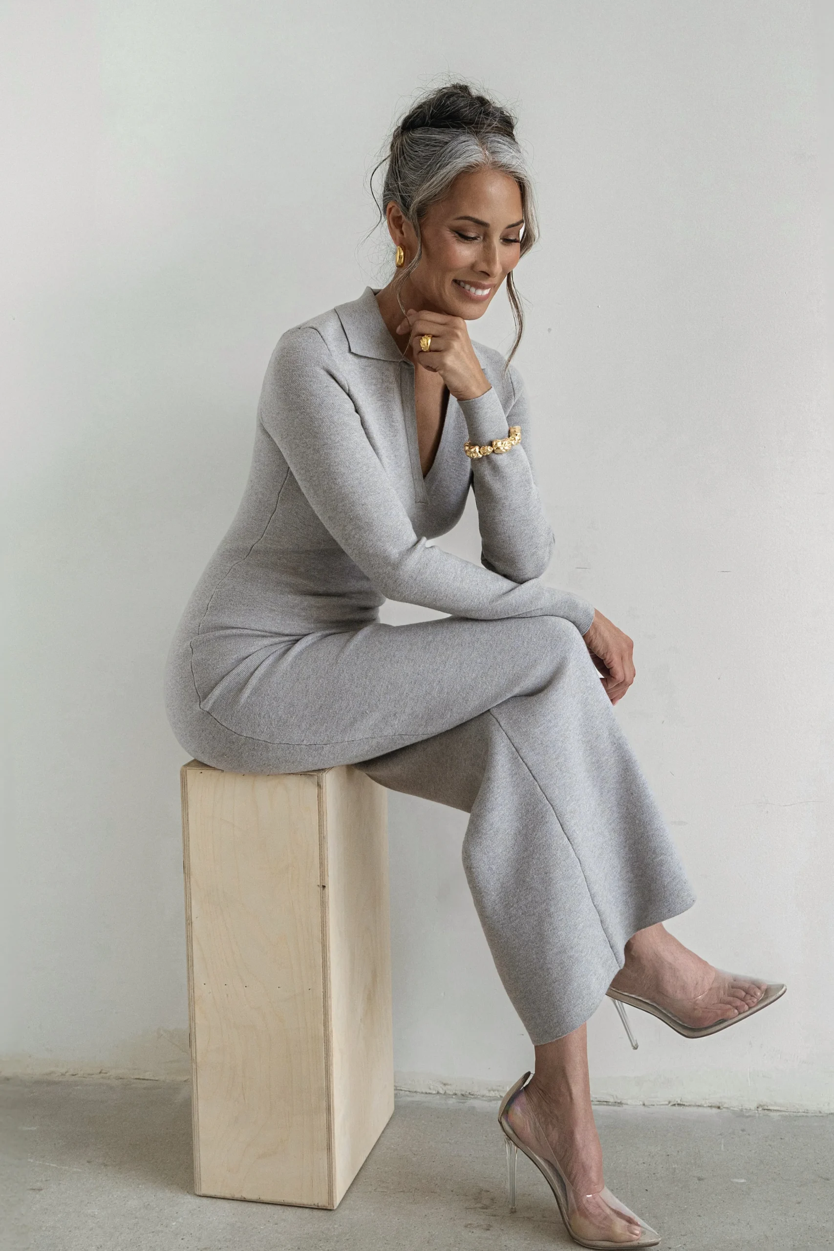 Gold Memories Elastic Bracelet*JLUXLABEL Sale