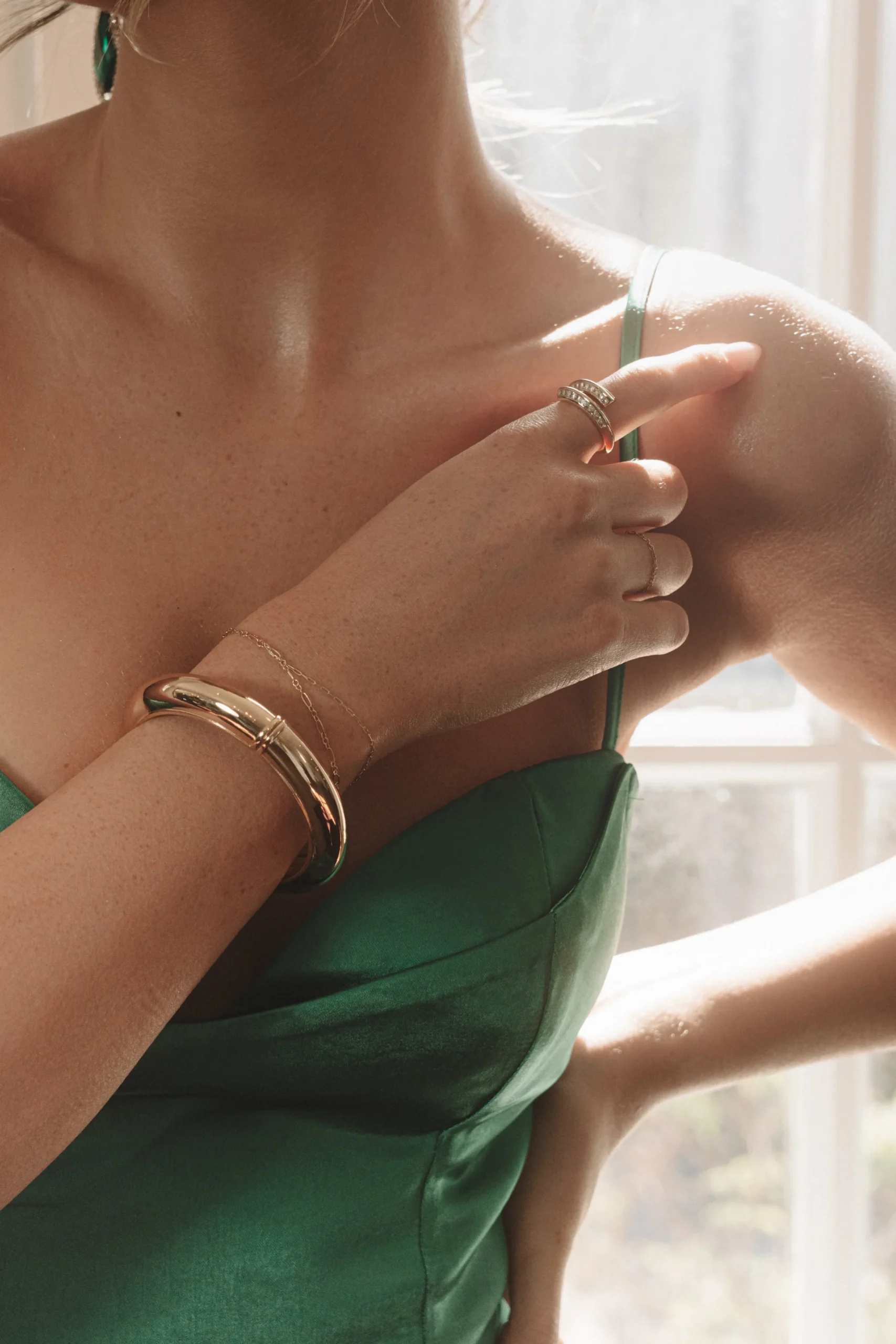 Gold Myra Hinge Bracelet*JLUXLABEL Hot