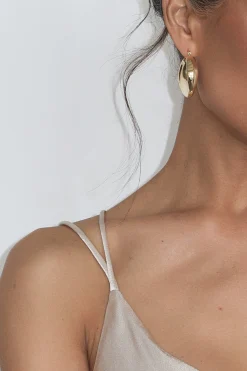 Gold Royal Huggie Hoop Earrings*JLUXLABEL Discount