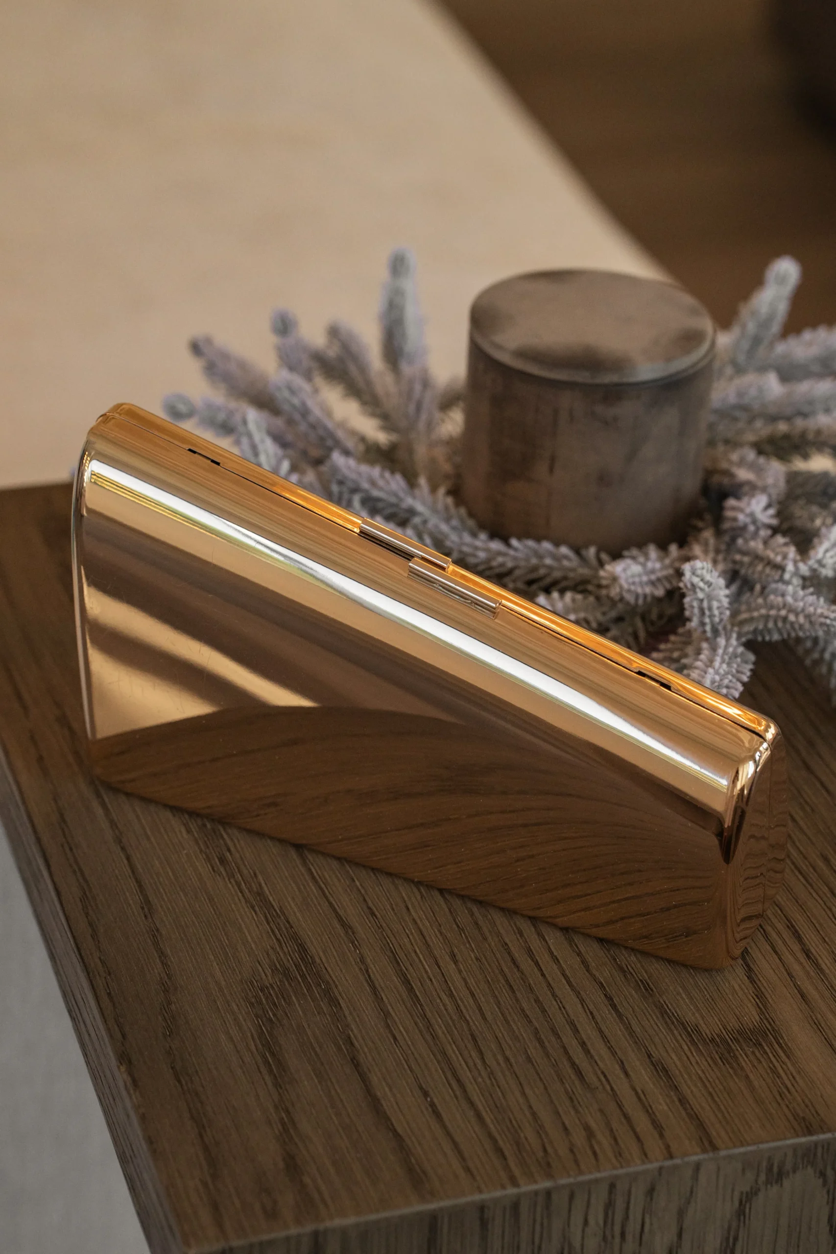 Gold Sasha Clutch*JLUXLABEL New