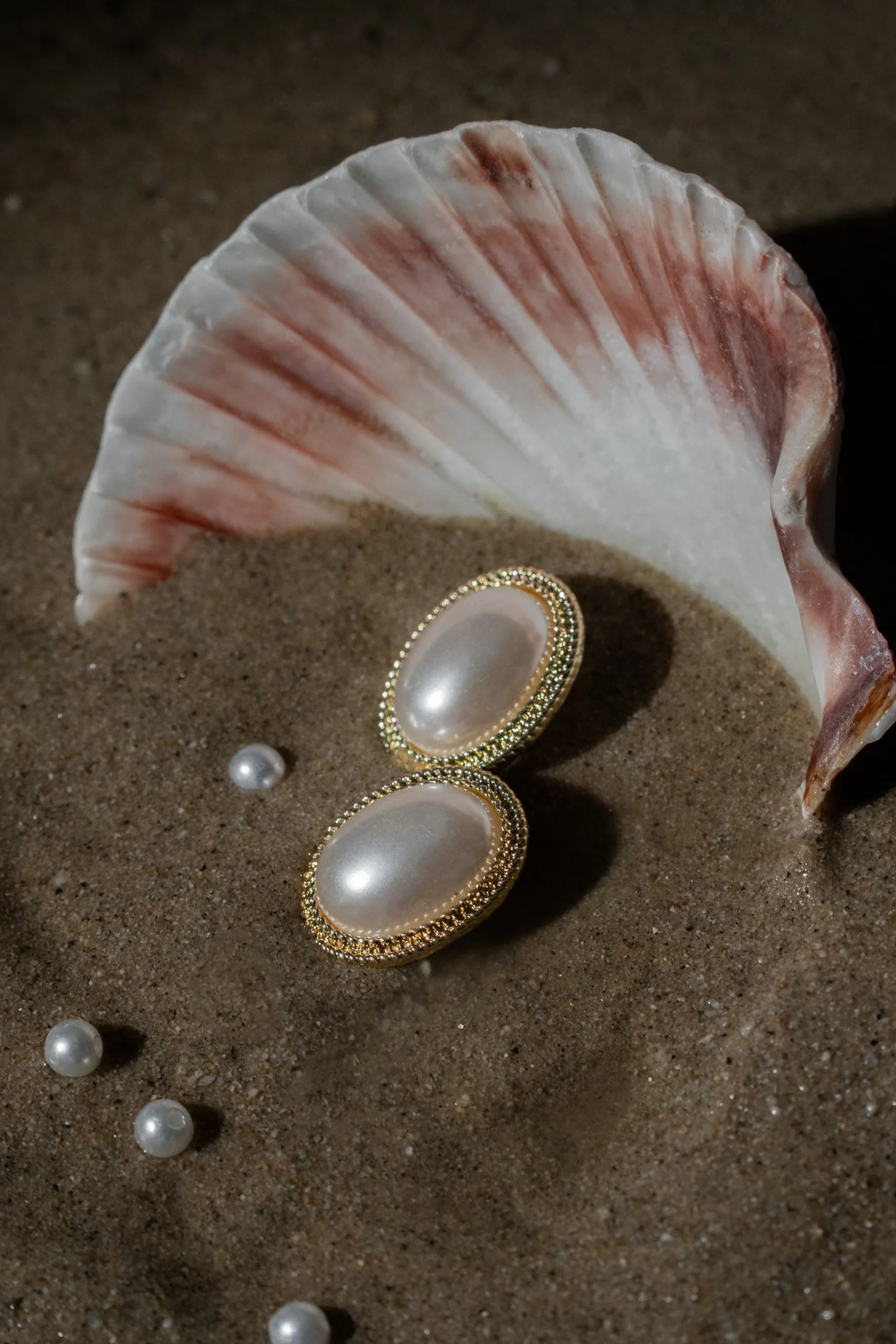 Gold Shoreline Earring Set*JLUXLABEL Hot