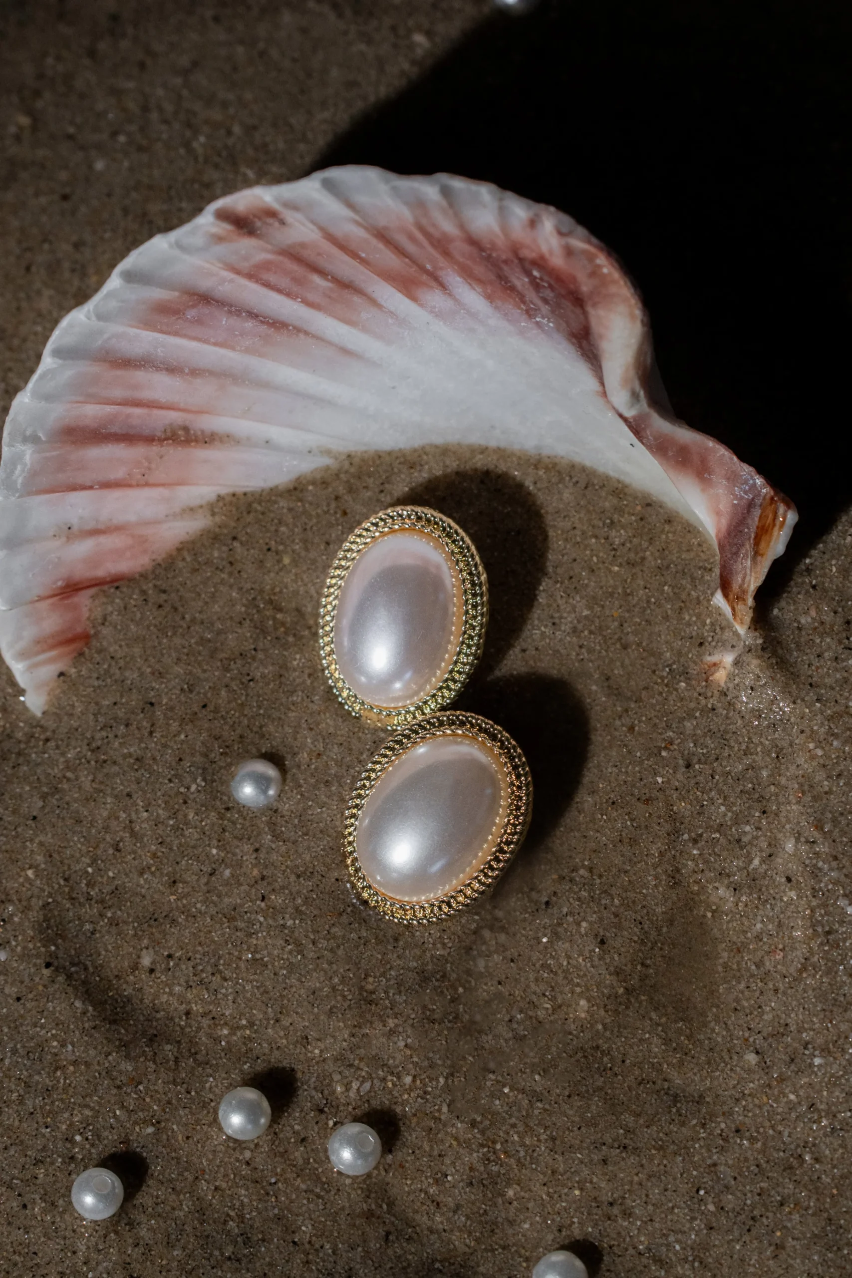 Gold Shoreline Earring Set*JLUXLABEL Hot