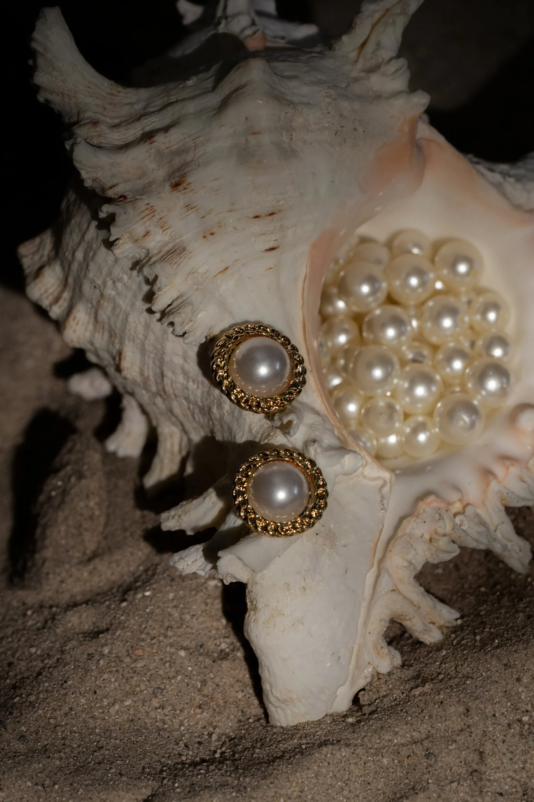 Gold Shoreline Earring Set*JLUXLABEL Hot