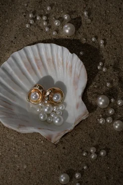 Gold Shoreline Earring Set*JLUXLABEL Hot