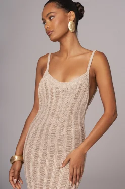 Gold Unwind And Reset Maxi Dress*JLUXLABEL Fashion