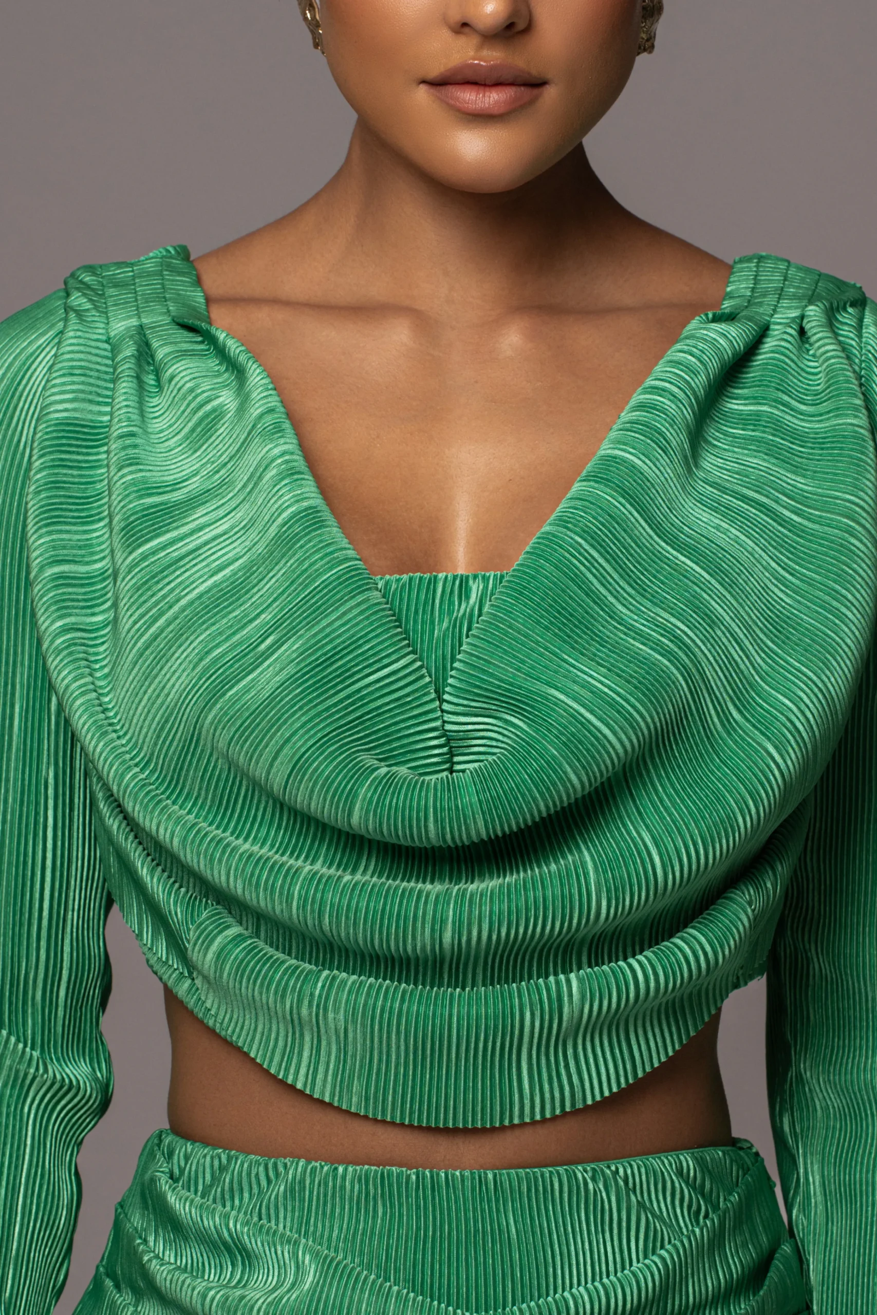 Green Haidyn Skirt Set*JLUXLABEL Clearance