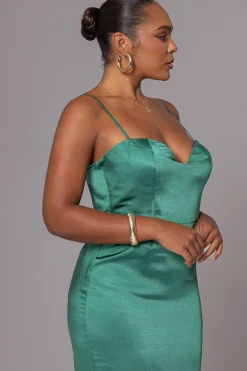 Green Moment In Time Maxi Dress*JLUXLABEL Outlet