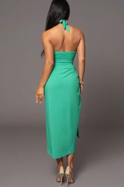 Green Sahara Dress*JLUXLABEL Sale