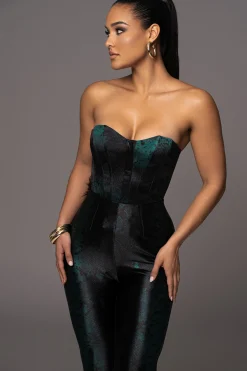 Green Stay the Night Corset*JLUXLABEL Hot