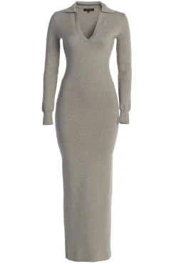 Grey Bellinda Collar Maxi Dress*JLUXLABEL Best
