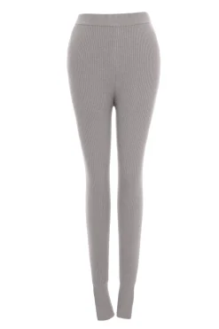 Heather Grey Naaya Ribbed Leggings*JLUXLABEL Best