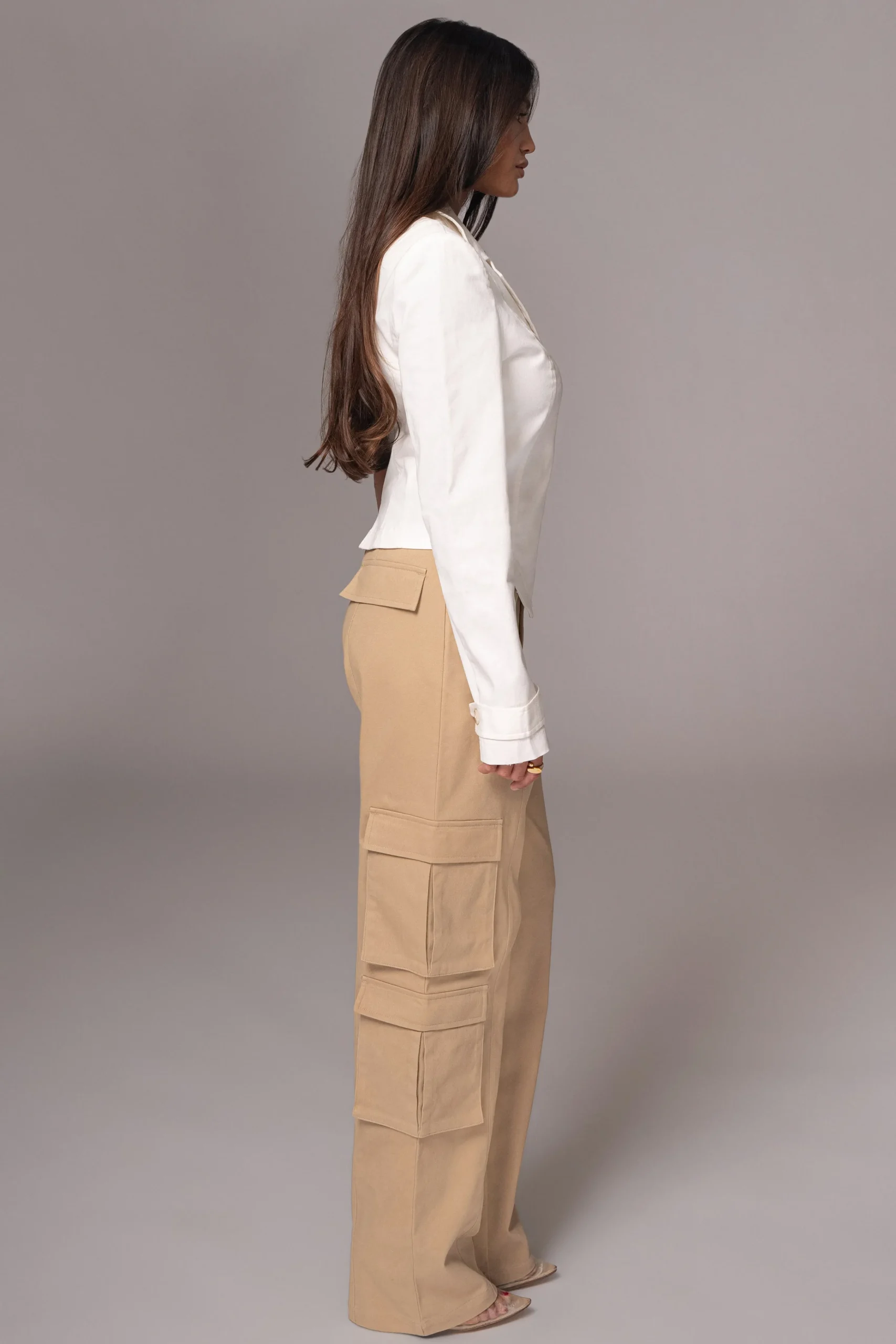 Ivory Amal One Shoulder Top*JLUXLABEL Fashion