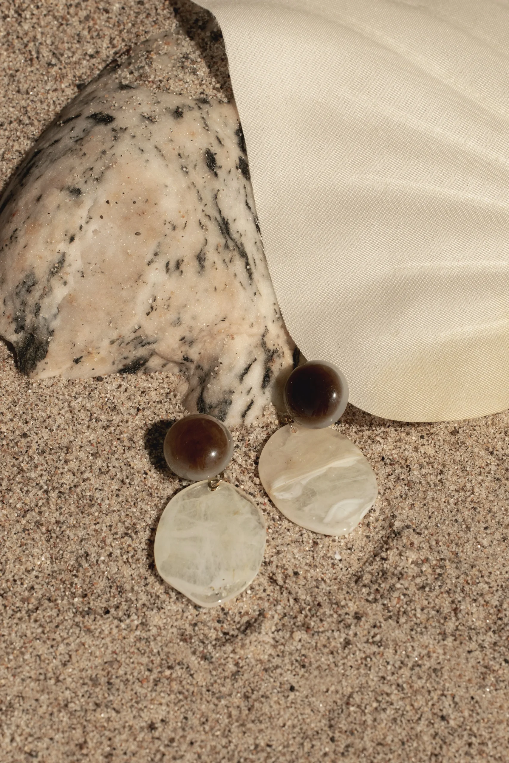 Ivory Brit Earrings*JLUXLABEL Outlet