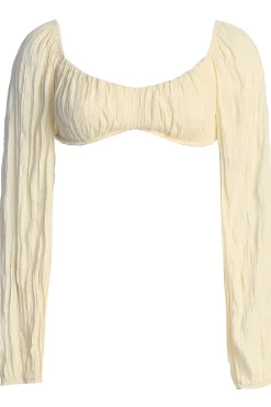 Ivory Carey Long Sleeve Top*JLUXLABEL New