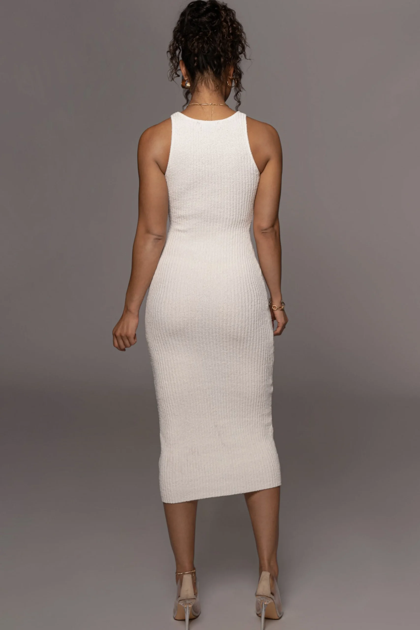 Ivory Day To Night Midi Dress*JLUXLABEL Outlet