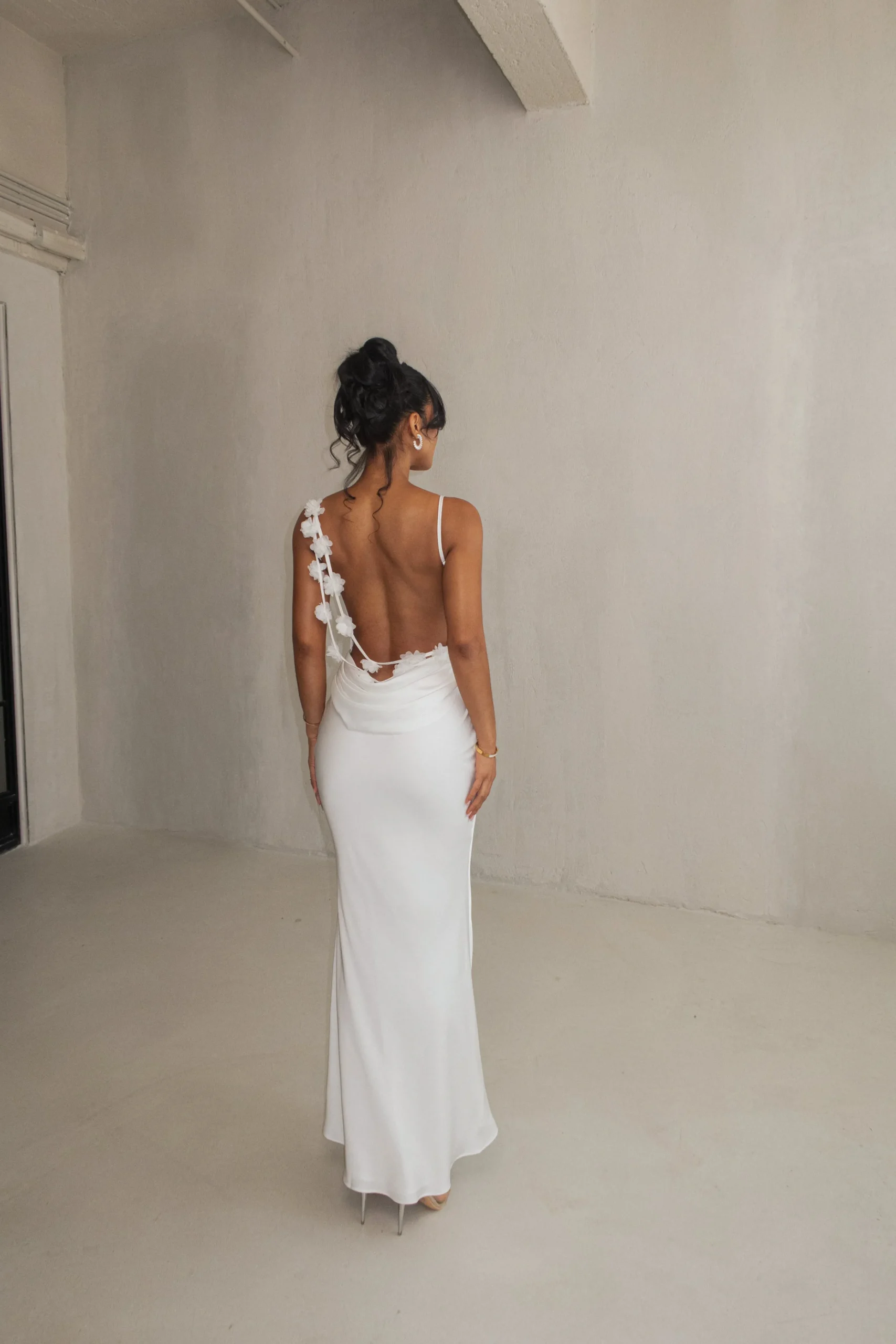 Ivory Down The Aisle Satin Gown*JLUXLABEL Best