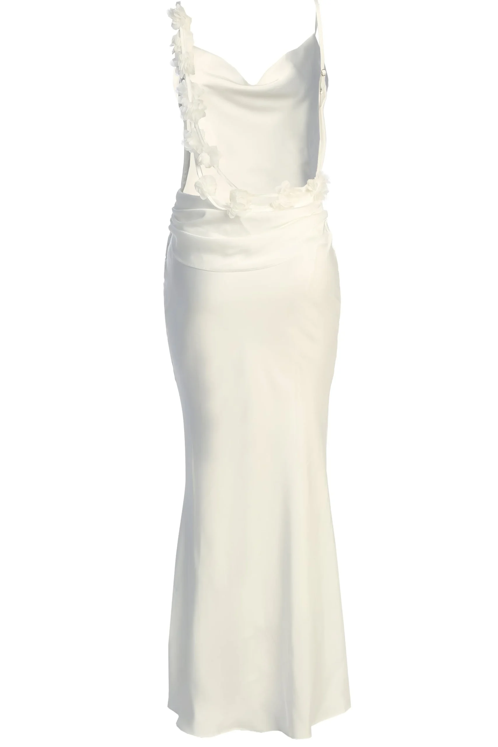 Ivory Down The Aisle Satin Gown*JLUXLABEL Best