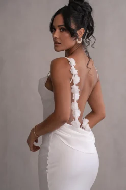 Ivory Down The Aisle Satin Gown*JLUXLABEL Best