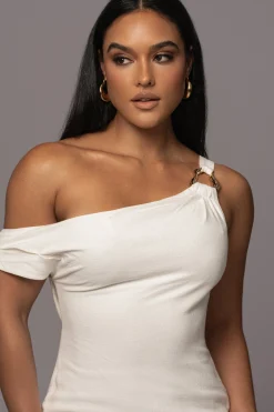 Ivory Escape Linen Dress*JLUXLABEL Online