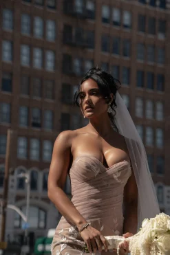 Ivory Everlasting Embroidered Gown*JLUXLABEL Sale