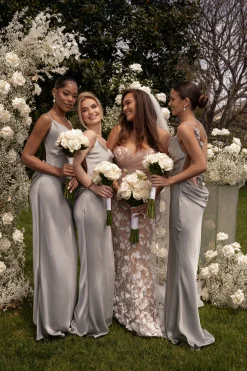 Ivory Everlasting Embroidered Gown*JLUXLABEL Sale