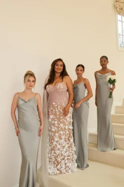 Ivory Everlasting Embroidered Gown*JLUXLABEL Sale