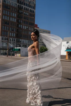 Ivory Everlasting Embroidered Gown*JLUXLABEL Sale
