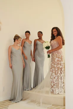 Ivory Everlasting Embroidered Gown*JLUXLABEL Sale