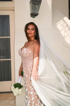 Ivory Everlasting Embroidered Gown*JLUXLABEL Sale