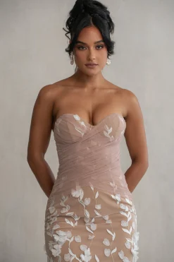 Ivory Everlasting Embroidered Gown*JLUXLABEL Sale