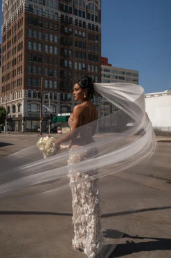 Ivory Everlasting Embroidered Gown*JLUXLABEL Sale