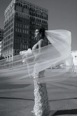 Ivory Everlasting Embroidered Gown*JLUXLABEL Sale