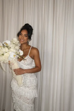 Ivory Feeling Of Forever Ruffle Dress*JLUXLABEL Sale