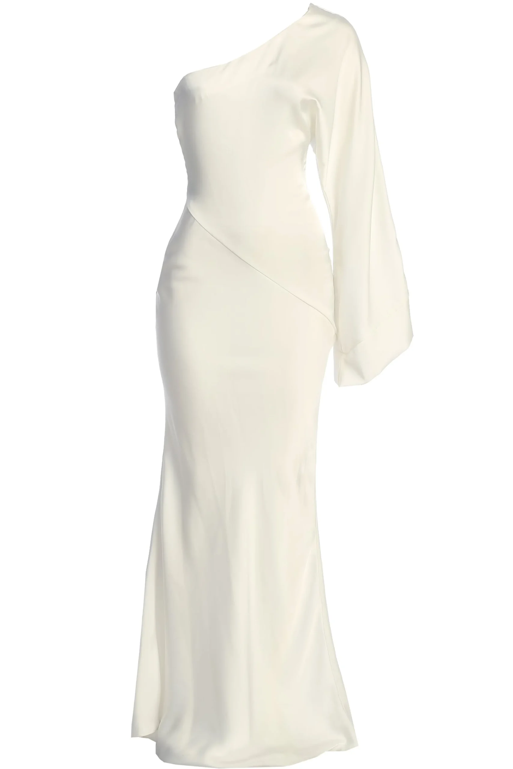 Ivory Femme Drape Maxi Dress*JLUXLABEL Fashion