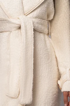 Ivory Fit For Success Boucle Coat*JLUXLABEL Hot