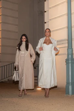 Ivory Fit For Success Boucle Coat*JLUXLABEL Hot