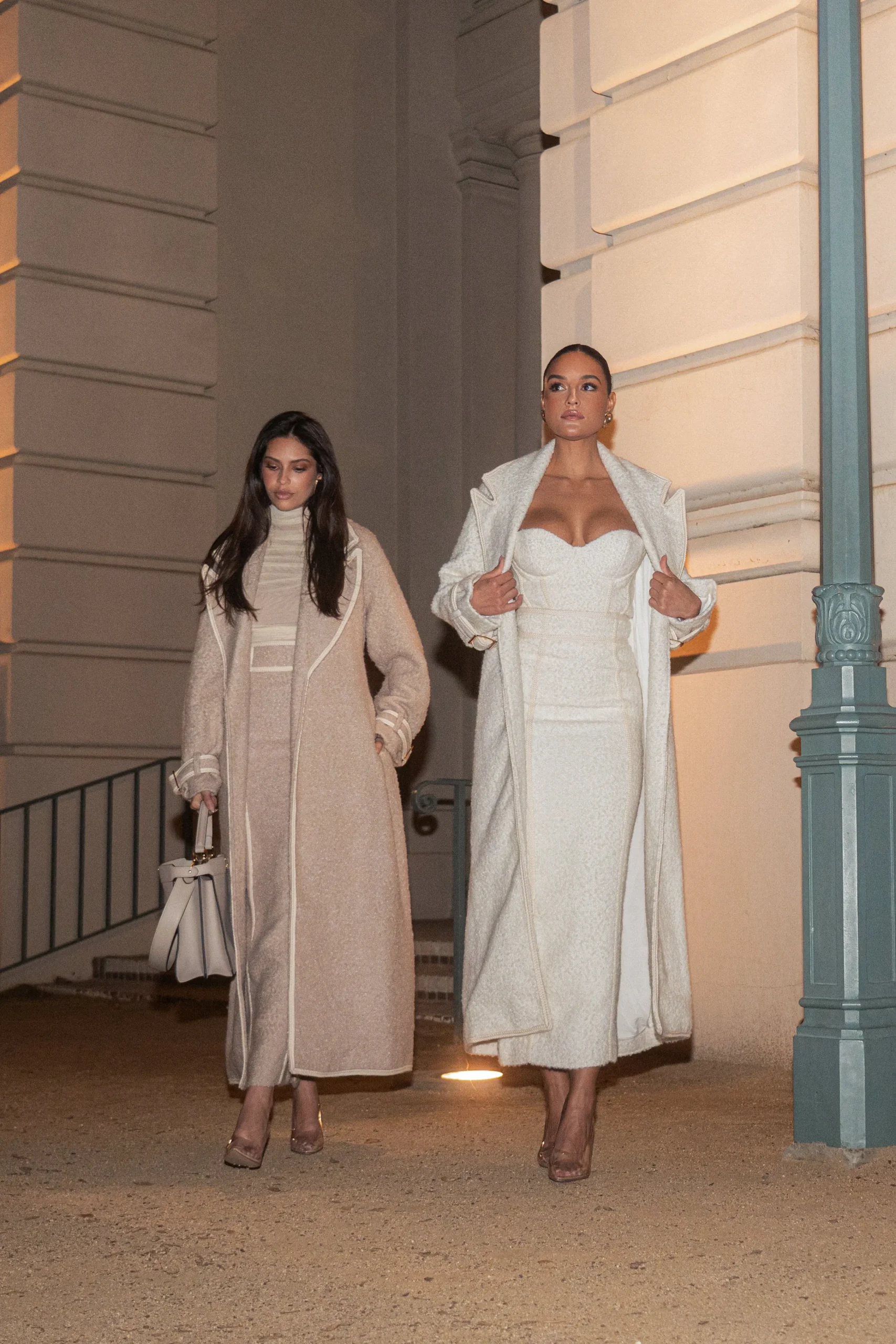 Ivory Fit For Success Boucle Coat*JLUXLABEL Hot