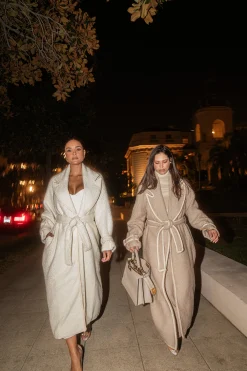 Ivory Fit For Success Boucle Coat*JLUXLABEL Hot