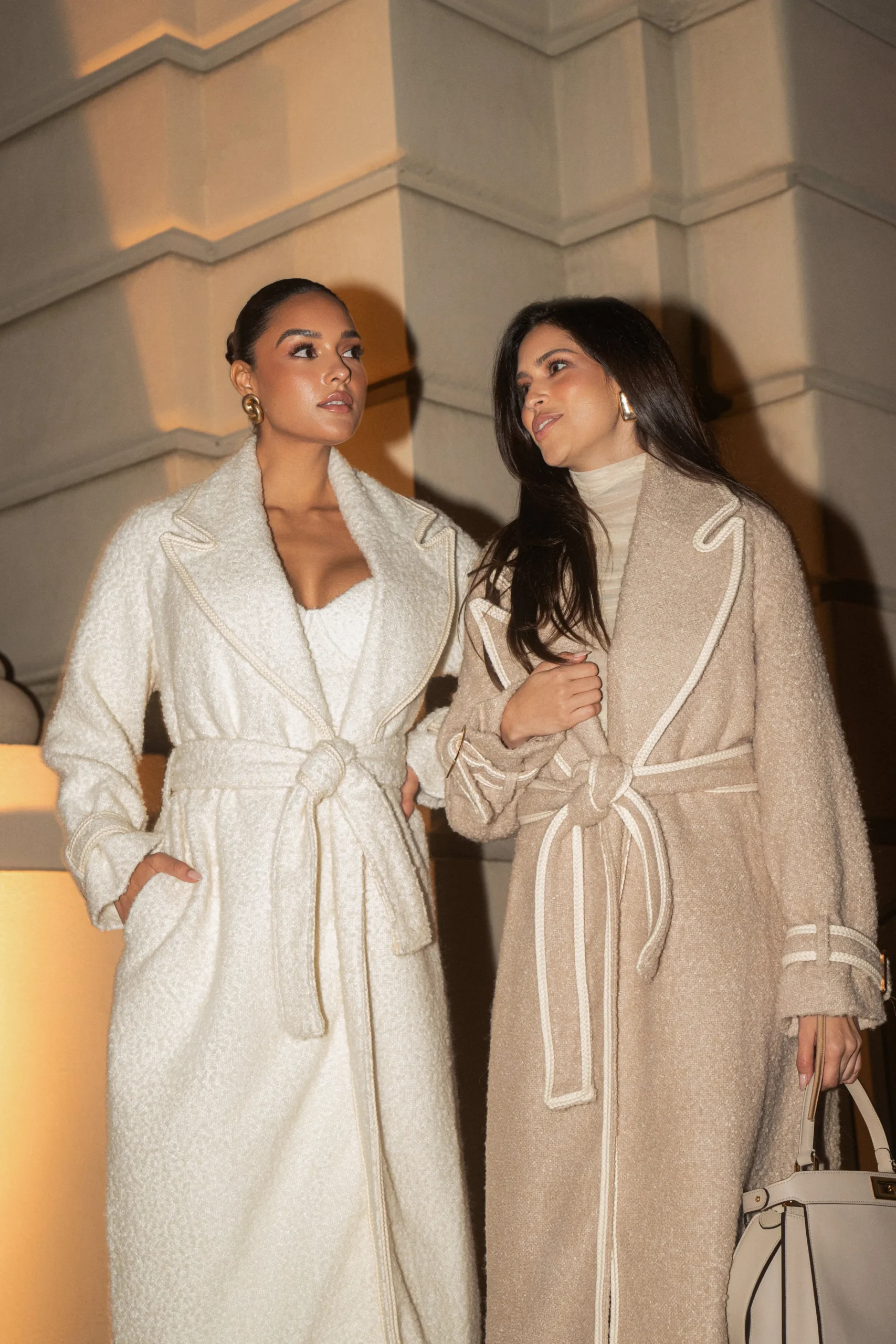 Ivory Fit For Success Boucle Coat*JLUXLABEL Hot