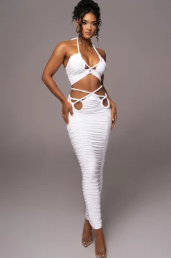 Ivory Go The Distance Skirt Set*JLUXLABEL Hot